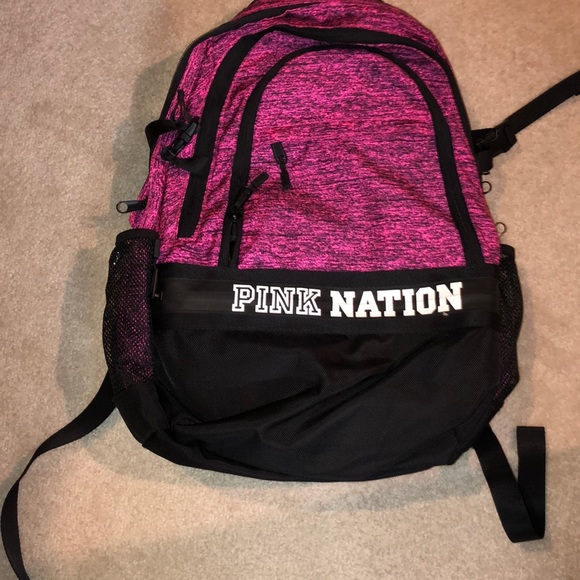 pink nation backpack